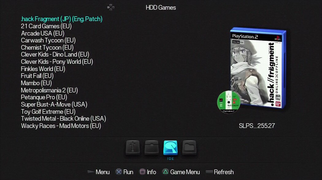فلاش 128g USB العاب سوني PS2 مع كرت الذاكرة جاهز للتشغيل