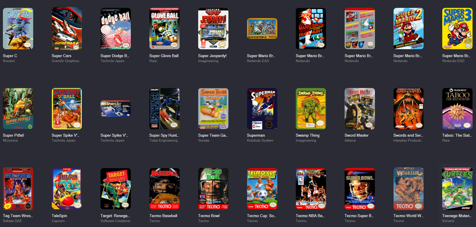 هاردسك 1 تيرا أكثر من 2800 لعبة كلاسيكية للكمبيوتر